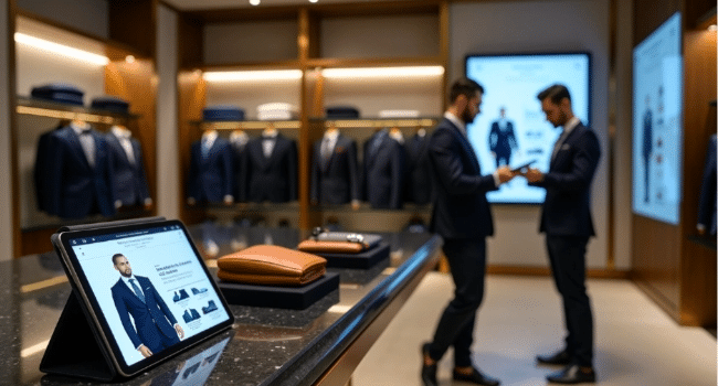 Luxury Menswear Digital Marketing