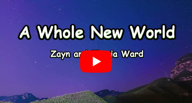 Lyrics Of Aladdin A Whole New World