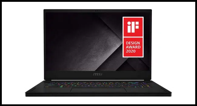 MSI GS66 Stealth 10SFS-440 15.6" 300Hz 3ms Ultra Thin and Light Gaming Laptop