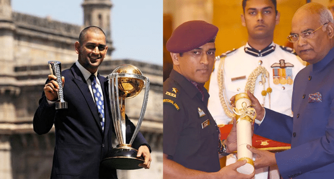 Mahendra Singh Dhoni Awards and achievements