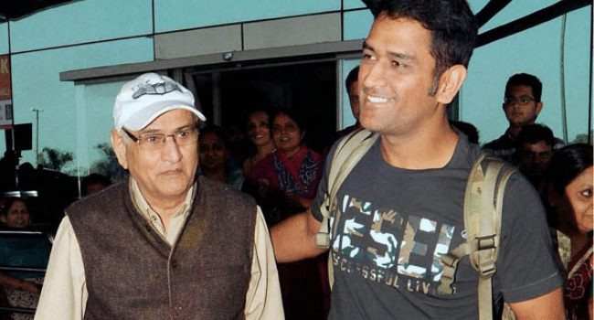 Mahendra Singh Dhoni Father