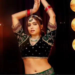 Manisha Rani on Bigg Boss Set Image Manisha Rani on Bigg Boss Set Image