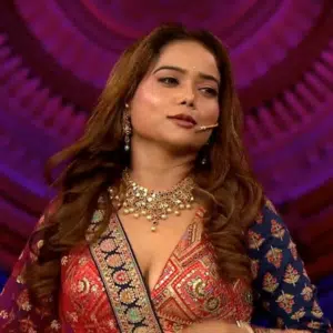 Manisha Rani on Bigg Boss Set Photo Manisha Rani on Bigg Boss Set Photo