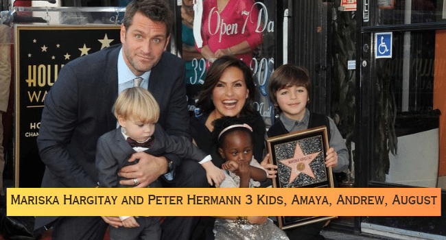 Mariska Hargitay and Peter Hermann Kids