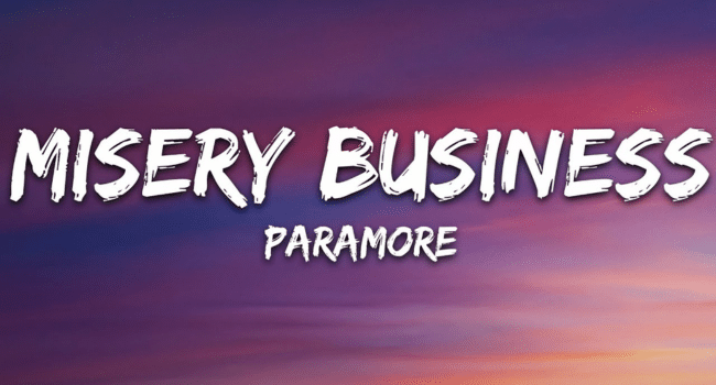 Misery Business Lyrics