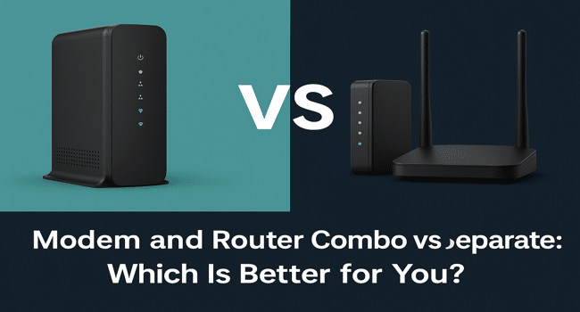 Modem and Router Combo vs Separate