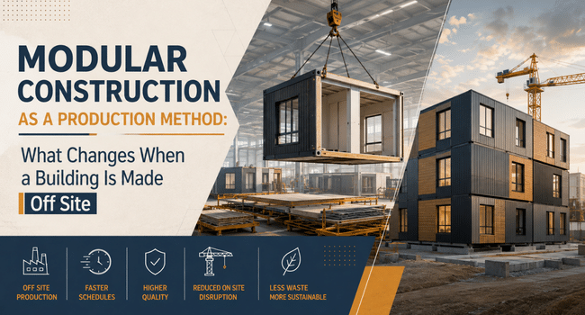 Modular Construction as a Production Method