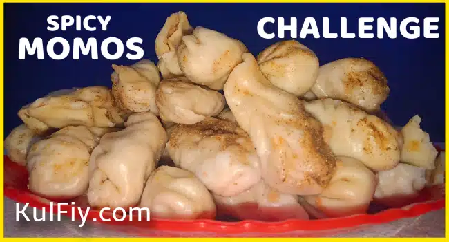 Momos Eating Challenge