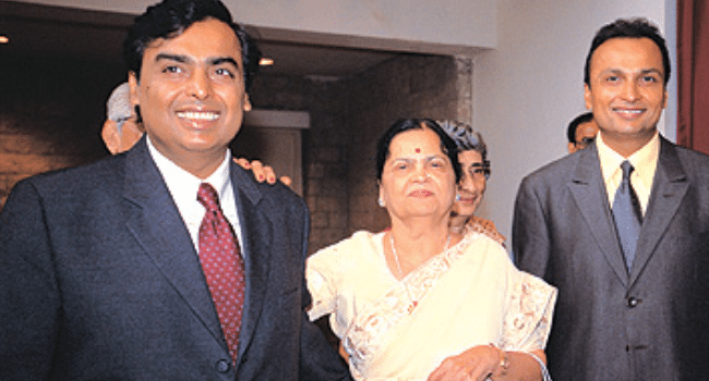 Mukesh Ambani Mother