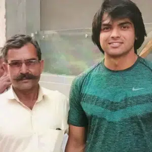 Neeraj Chopra Father