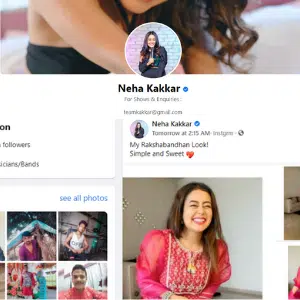 Neha Kakkar Facebook