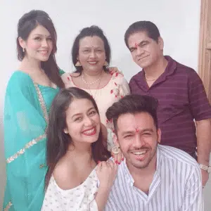 Neha Kakkar Family Photo