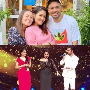 Neha With Sonu Kakkar and Tony Kakkar Photo