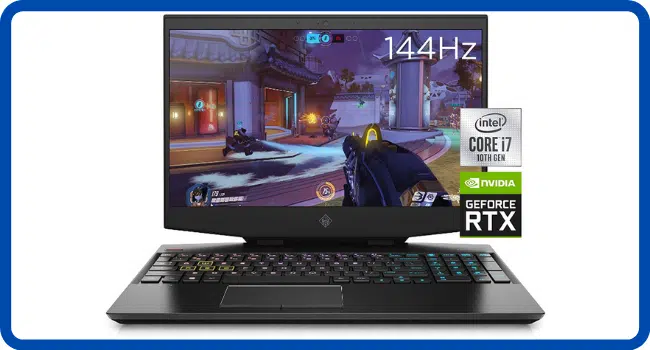 OMEN 15 Gaming Laptop, Intel Core i7-10750H