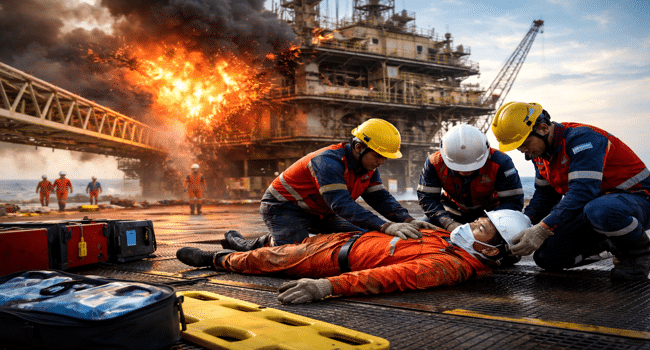 Offshore Oil Rig Accident