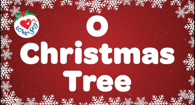 Oh Christmas Tree Lyrics