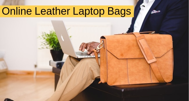Online Leather Laptop Bags