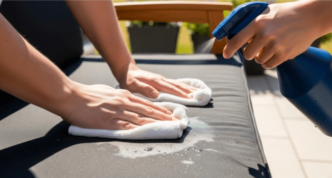 Outdoor bench cushions
