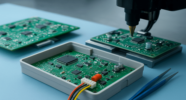 PCB box build assembly services