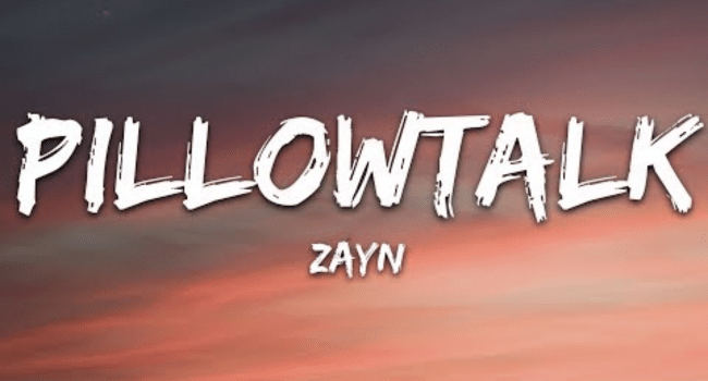 PILLOW TALK Lyrics