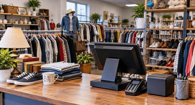 POS Systems Software for Thrift Stores