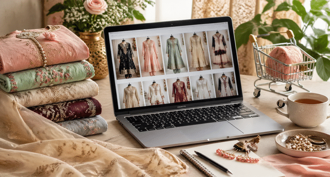 Pakistani suits online