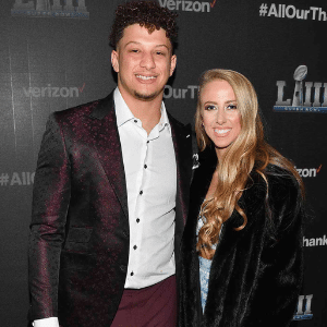 Patrick and Brittany Mahomes