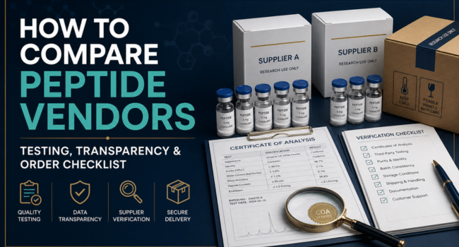 Peptide Vendors
