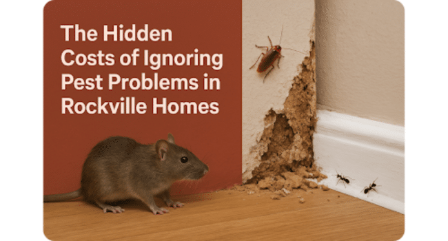 Pest Problems in Rockville Homes