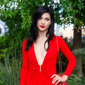 Phoebe Adele Gates Hot Red Dress Phoebe Adele Gates Hot Red Dress
