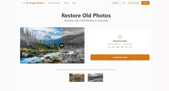 Photo Restoration