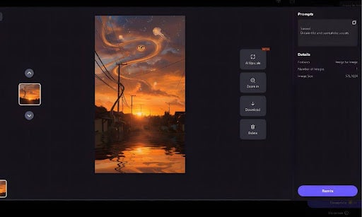 Preview and Export