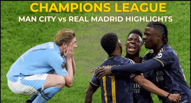 Real Madrid vs Man City