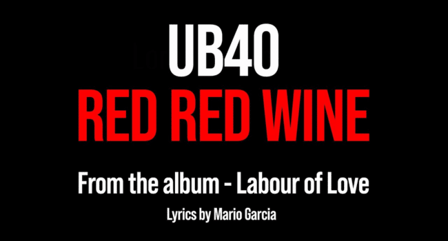 Red Red Wine