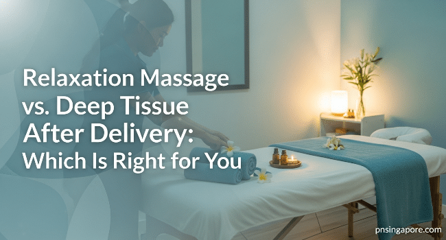 Relaxation Massage vs Deep Tissue After Delivery