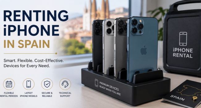 Renting iPhone in Spain