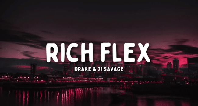 Rich Flex Lyrics