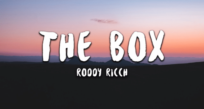 Roddy Ricch The Box