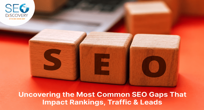 SEO gaps in business websites