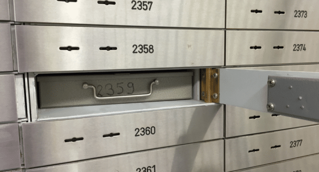Safe Deposit Box Rental Services