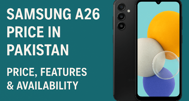 Samsung A26 Price in Pakistan