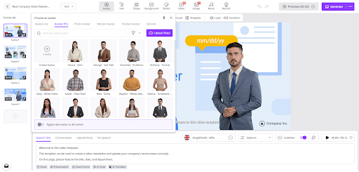 Select the Right AI Avatar