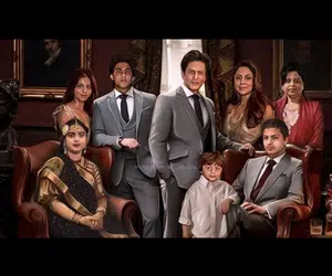 Shahrukh Khan Family Photo