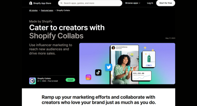 Shopify Collabs