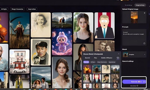 Start Generating Image