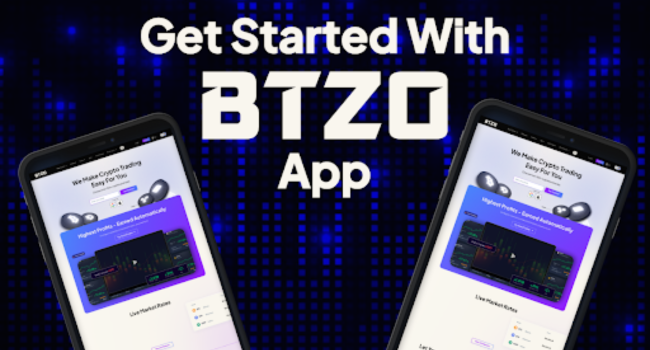 Start Trading with BTZO App