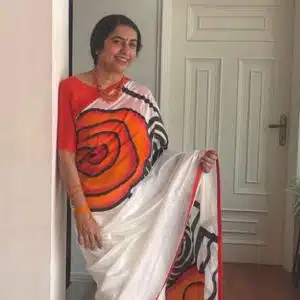 Suhasini Maniratnam Saree Instagram Photo