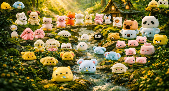 Taba Squishy Paw Toys