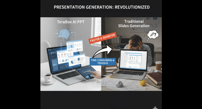TeraBox AI PPT vs. Traditional Slides Generation