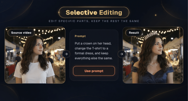 Testing Wardrobe in AI Video